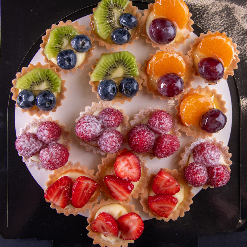 Plateau de mini-tartelettes - 16 pièces