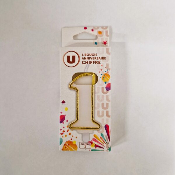 Bougie "1"