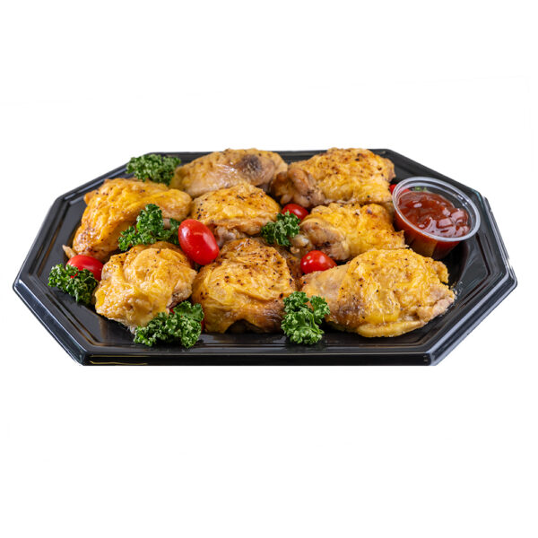 Plateau de 8 Hauts de cuisse de poulet rôti