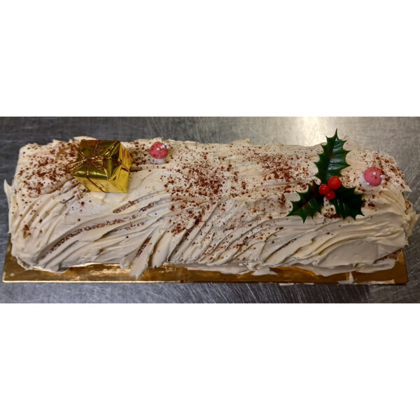 Bûche roulée crème au Beurre au Café - 6 pers.