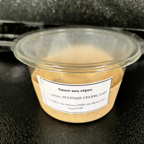 Sauce aux Cèpes