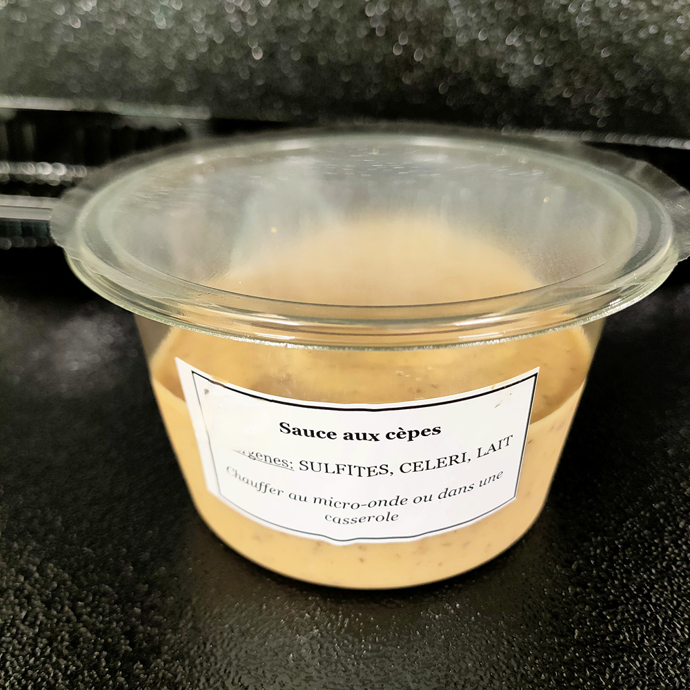 Sauce aux Cèpes