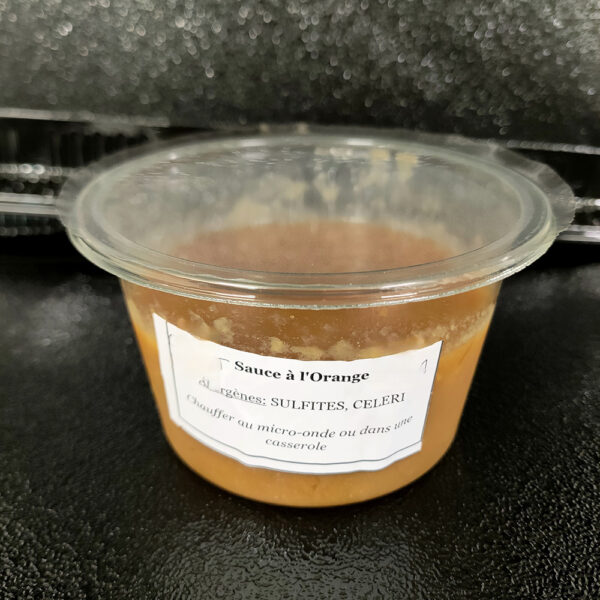 Sauce à l'Orange