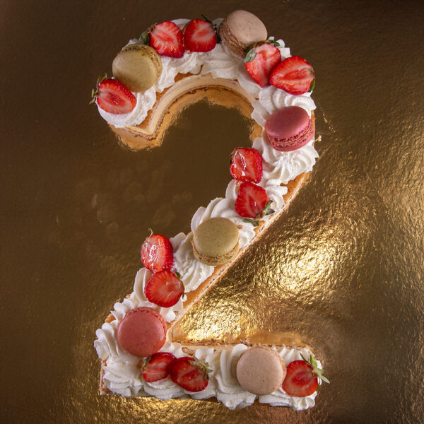 Number Cake 1 chiffre au choix - 6 à 8 pers.