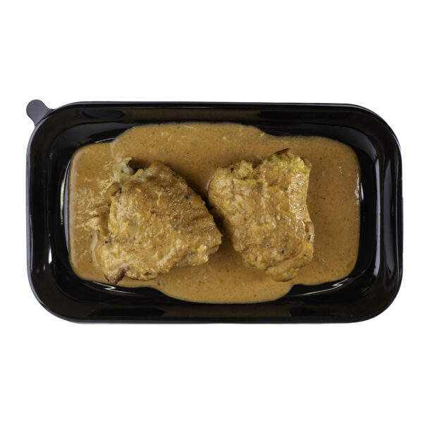 Poulet à l'indienne - la part