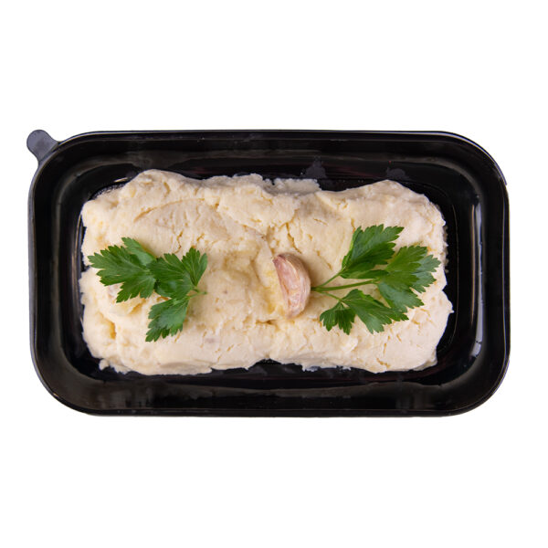 Purée de pommes de terre à l'ail doux - la part