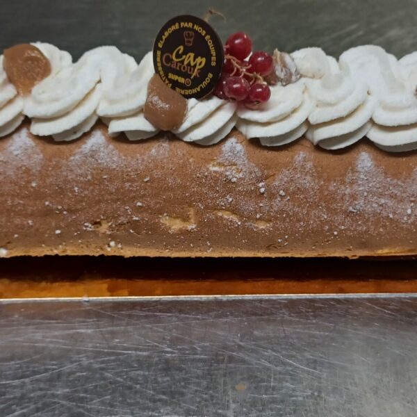 Roulé crème marrons Cap Caroux