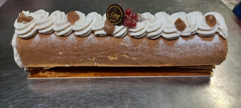 Roulé crème marrons Cap Caroux