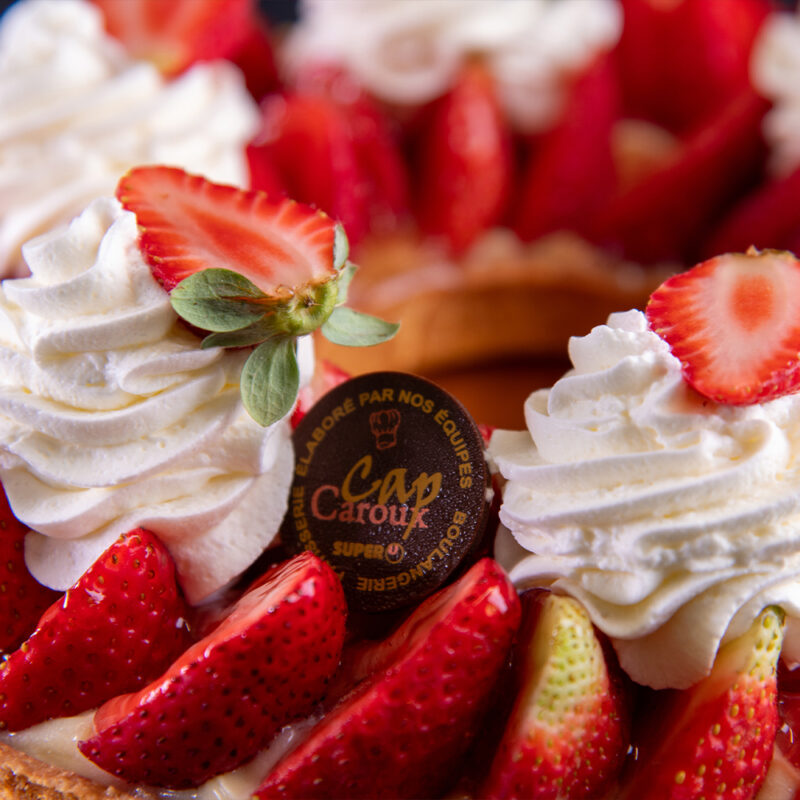 Tarte couronne aux Fraises - 6 pers. – Image 3