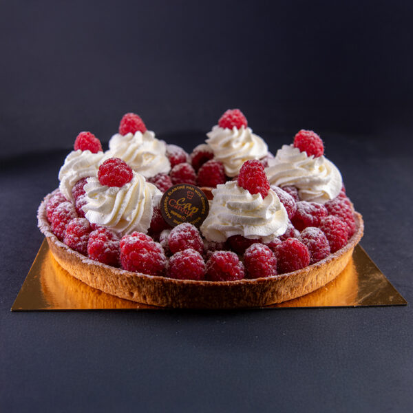Tarte couronne Vanille Framboises - 6 pers.