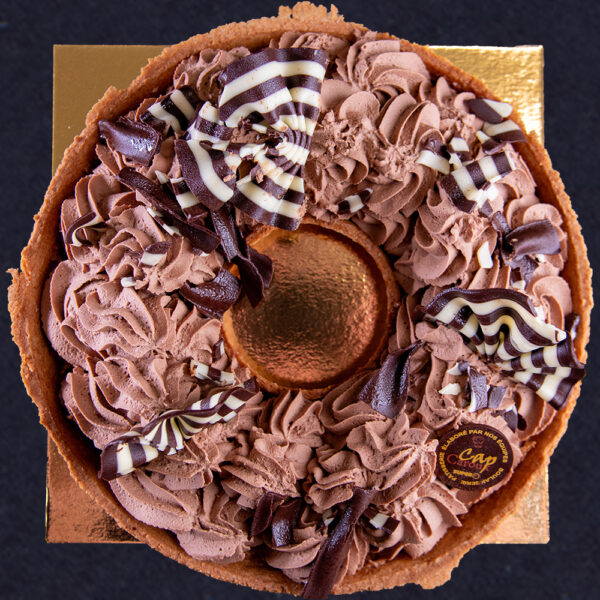 Tarte couronne chocolat praliné - 6 pers.