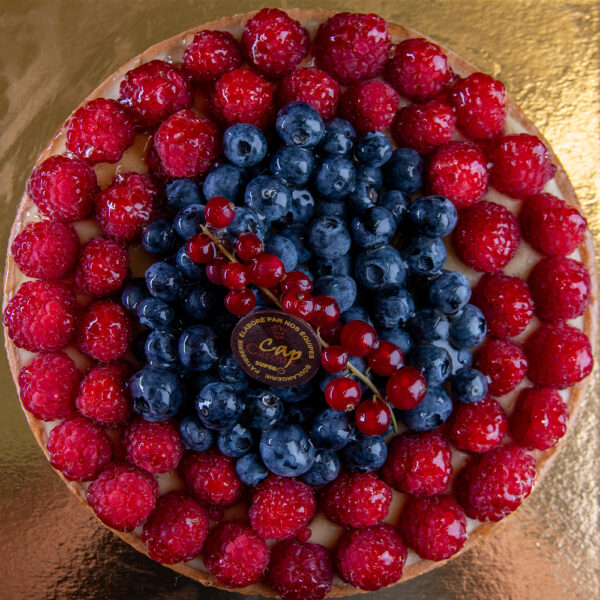 Tarte aux fruits rouges - 6 pers.
